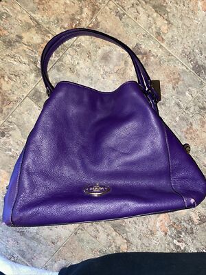 Vintage? Coach EDIE VIOLET Shoulder Bag