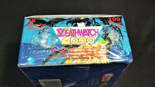Deathwatch 2000 Trading Cards Classic Box 100 Total Jumbo Pack NOS - Picture 7 of 8