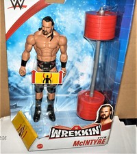 McINTYRE Figur WWE Wrestling Wrekkin beweglich ca 18 cm +Zubeh&ouml;r Neu,OVP,Lizenz