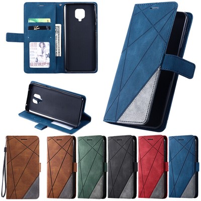 Case For Xiaomi Redmi Note 12 11 9 8 Pro Premium Leather Flip Wallet Stand Cover