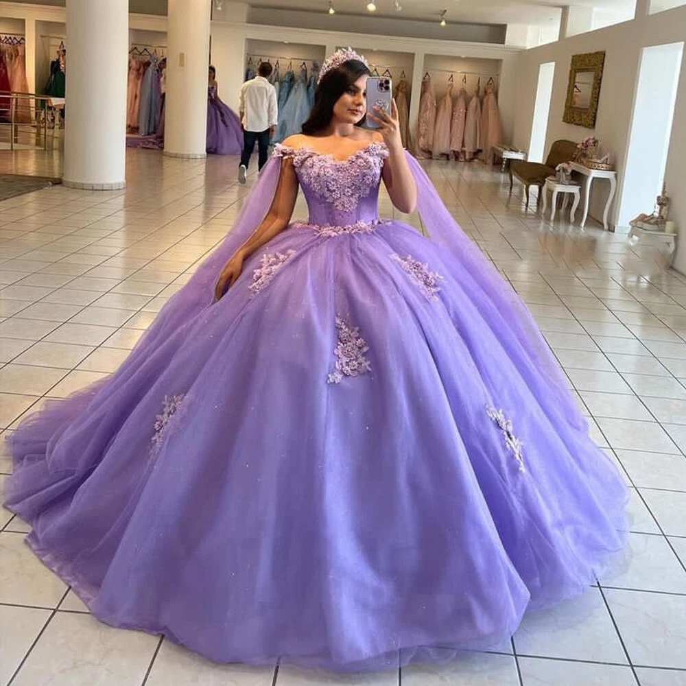 purple princess dress