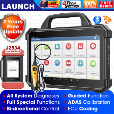 2024 LAUNCH X431 PAD VII Elite J2534 Programming Intelligent Diagnostic Scanner