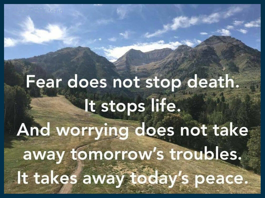 Stop Living In Fear Quotes Gabrielle Bernstein Quote: We're Not Going