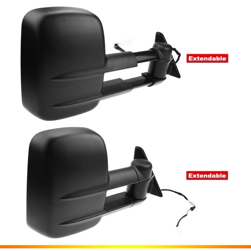 2x TOP Electric Extendable Towing Mirrors for Toyota Landcruiser 80 Series 90-98 - Picture 10 of 11