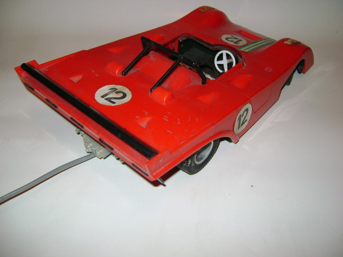 Vintage RC model toy car Ferrari 312 PB 1/12 PIKO Ost