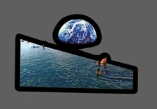 Outer Space Sticker Infinity Pool Waterproof Galaxy Abstract Art Gift NEW