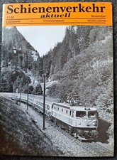 Schienenverkehr aktuell 11/85 Eisenbahn, Stra&szlig;enbahn, Modellb., Pospischil Wien