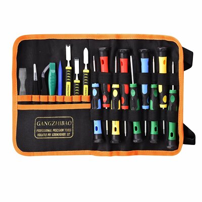 25 Pcs Professional Repair Tools Kit Set for iPhone Tablets Cell Phone Computers