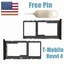 SIM Card Tray MicroSD Card Holder Replacement For T-Mobile REVVL 4 5007Z 5007W
