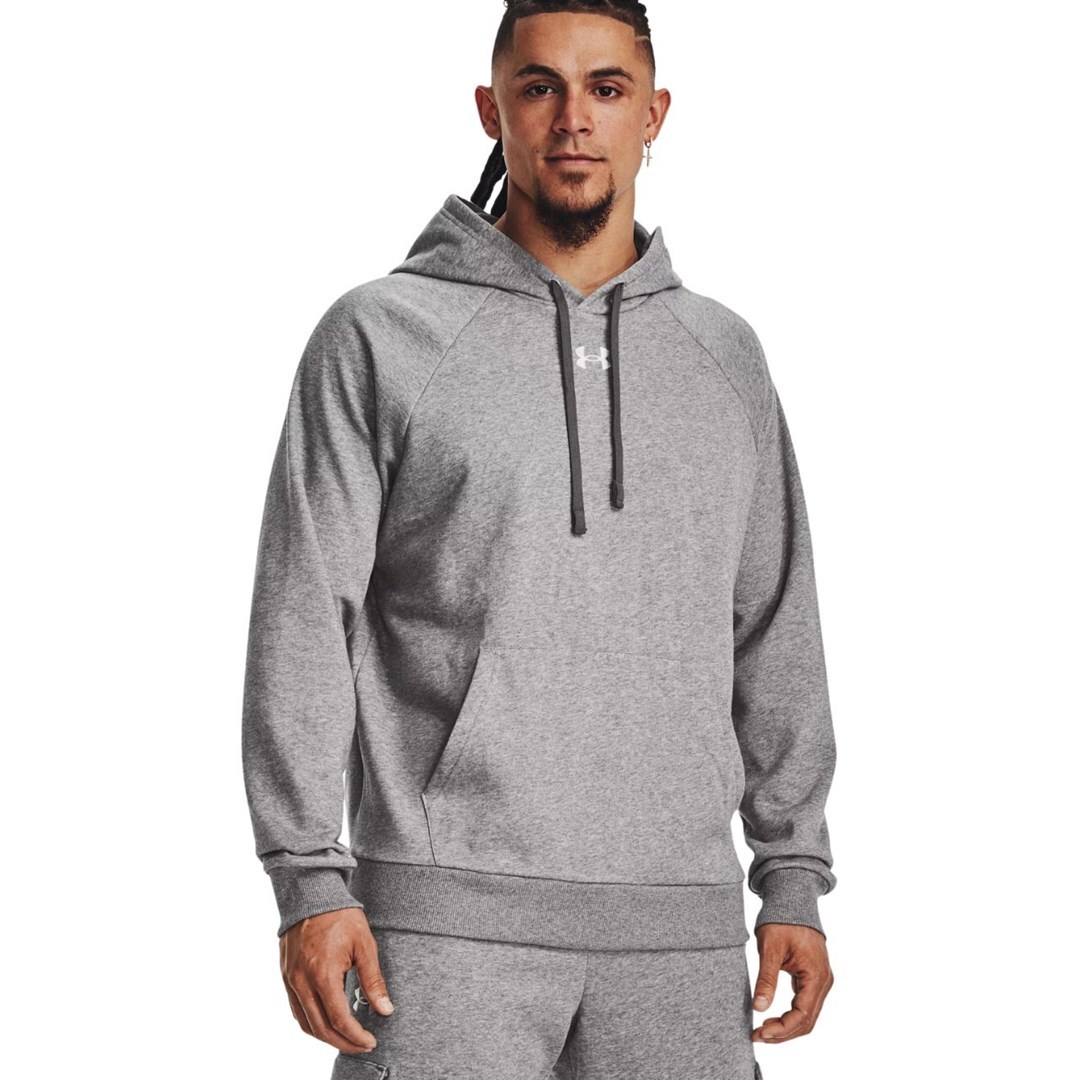 0196884800475 Флисовый Капузенпулловер Under Armour Rival grau 1379757 025 XL Unde 18390₽