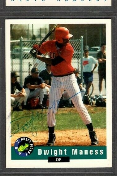 1992 Classic Draft Picks #56 Dwight Maness Baseball Signed Autograph (D19)