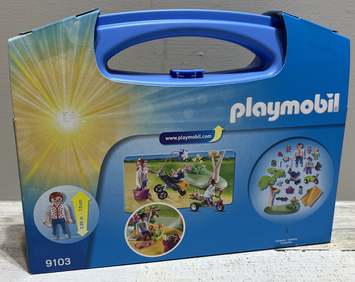 Playmobil 9103 Playmobil Case PLAYMOBIL Family Picnic Carry Case