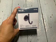 Donevan STYLE SELECTIONS Robe Towel Hook Bathroom 2131162 NIB