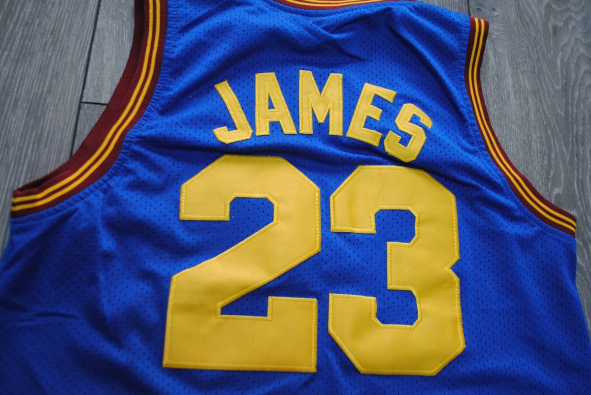【adidas × NBA】 レブロン・ジェームズ CLEVELAND LeBron James Adidas Hardwood Classics NBA Cleveland Jersey