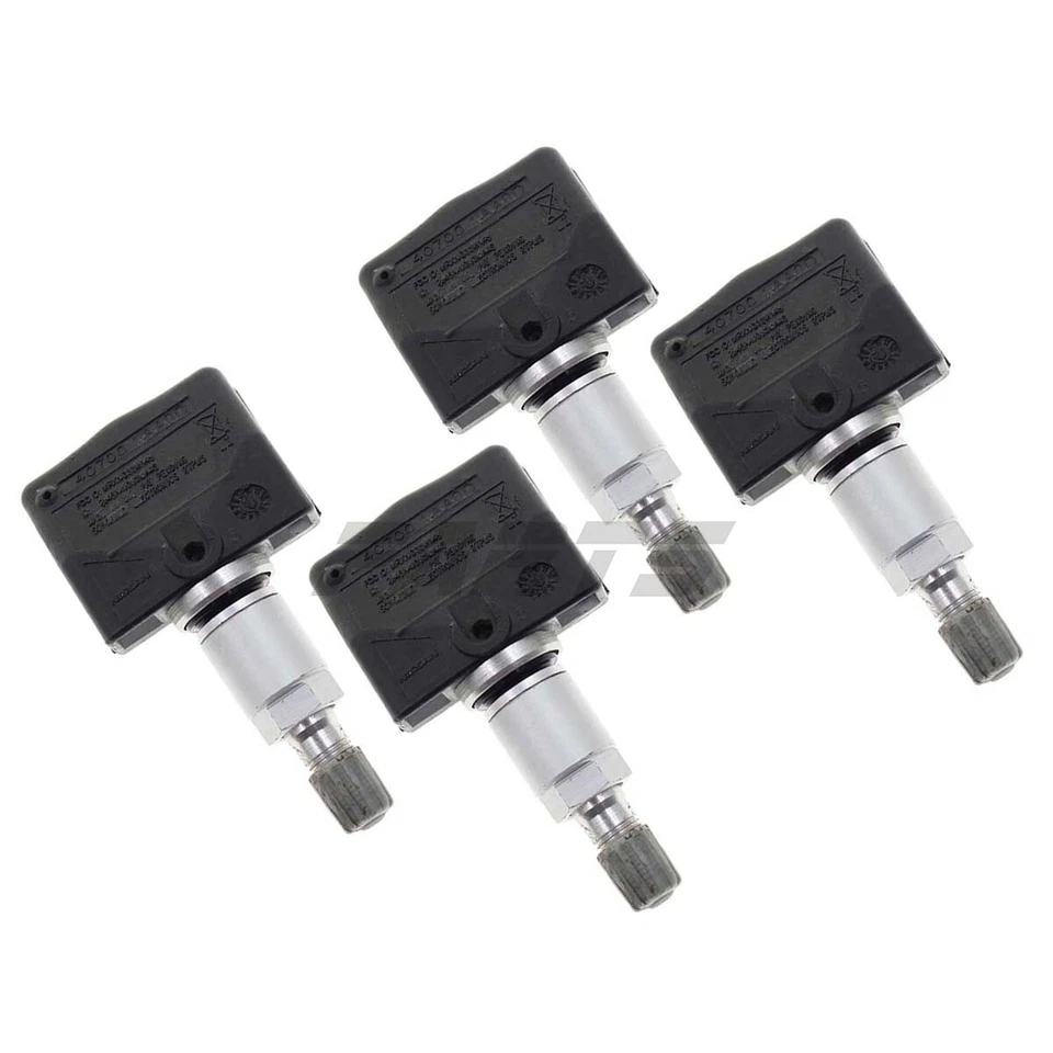 Sensor monitor de presión de neumáticos (TPMS) x4 para Nissan Infiniti FX35 FX45 G35 Foto 2 de 4