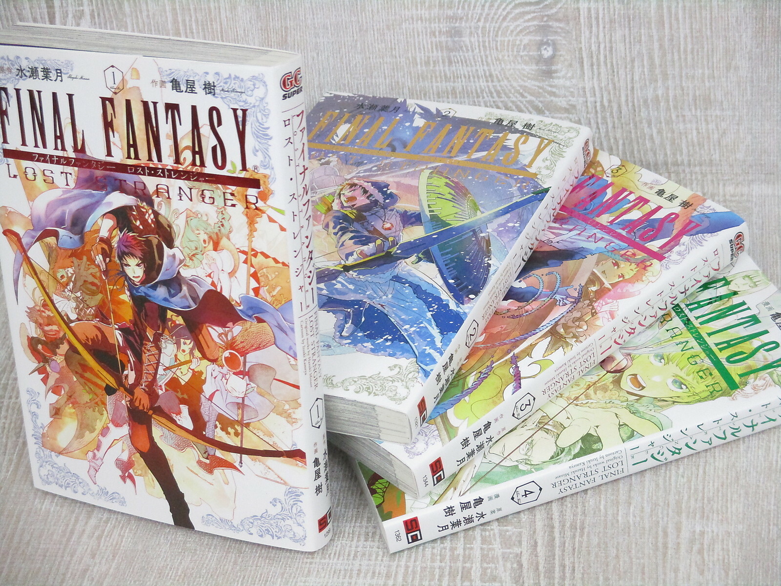 FINAL FANTASY LOST STRANGER Manga Comic Set 1-4 ITSUKI KAMEYA Japan