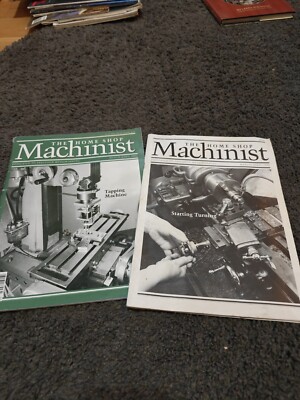 Lot Of 2 1992-2001 THE HOME SHOP MACHINIST MAGAZINE Precision Metalworking 