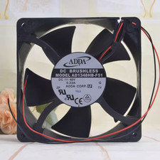 1 PCS ADDA Fan AD1348HB-F51 DC 48V 0.23A 12738 13cm 2 wire cooling fan F