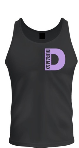 Camiseta sin mangas Duramax Pecho Pequeño Diseño D Unisex Color Negro Frontal D - Imagen 34 de 34