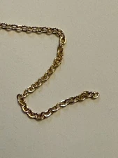 14kt goldfilled strong flat cable chain 1.9x1.6mm 20ft