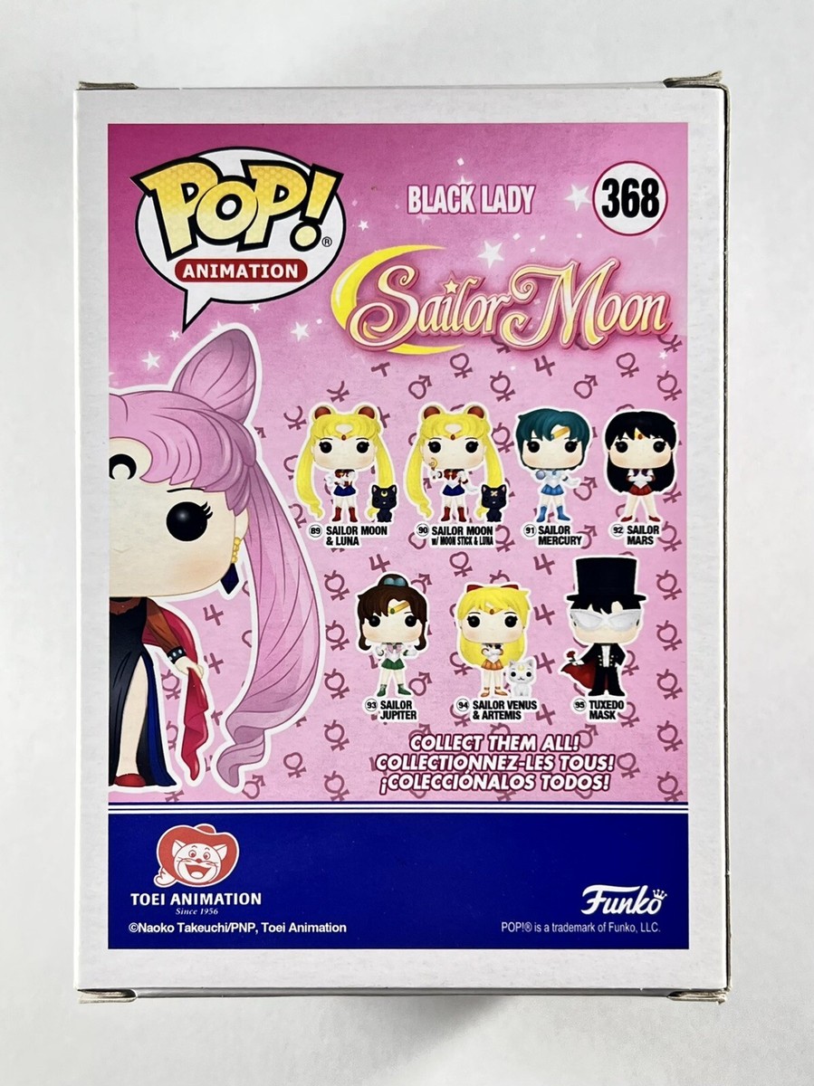 Sailor Moon 368 Funko Pop Black Lady RARE Vaulted Summer