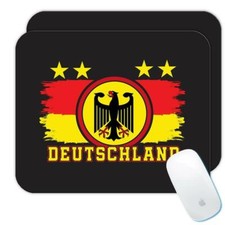 Germany : Gift Mousepad Crest Flag Country Star German Expat Deutschland Eagle