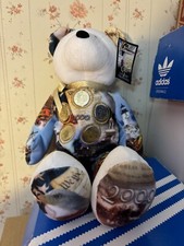 1 5 State 2000 Quarter Collectible Stuffed Coin Bear retired new Massachusetts