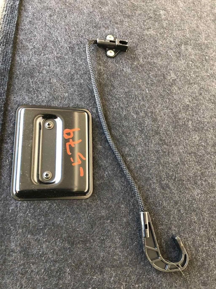 Cubierta de neumático de repuesto para maletero Nissan Murano S 2006 2007 alfombra de carga moldura de piso OEM Foto 4 de 4