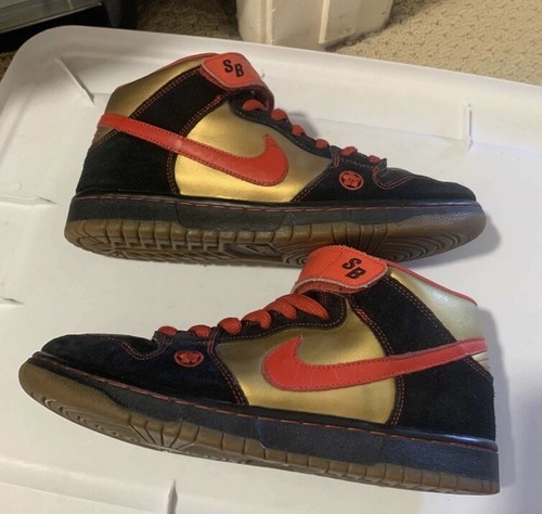 Nike Dunk SB High - Pro SB Money Cat - white / chile red • KicksOnFire.com