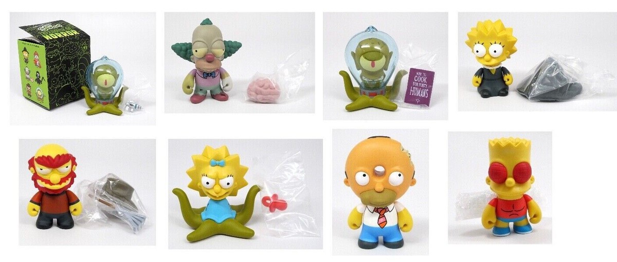 Kidrobot Simpsons Treehouse of Horror - 8 Vinyl Figures THOH | eBay