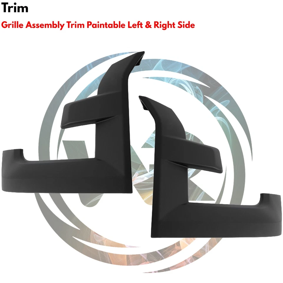 Front Bumper Face Bar Chrome & Headlights Assembly Kit For 2015-2017 Ford F-150 Foto 3 de 4