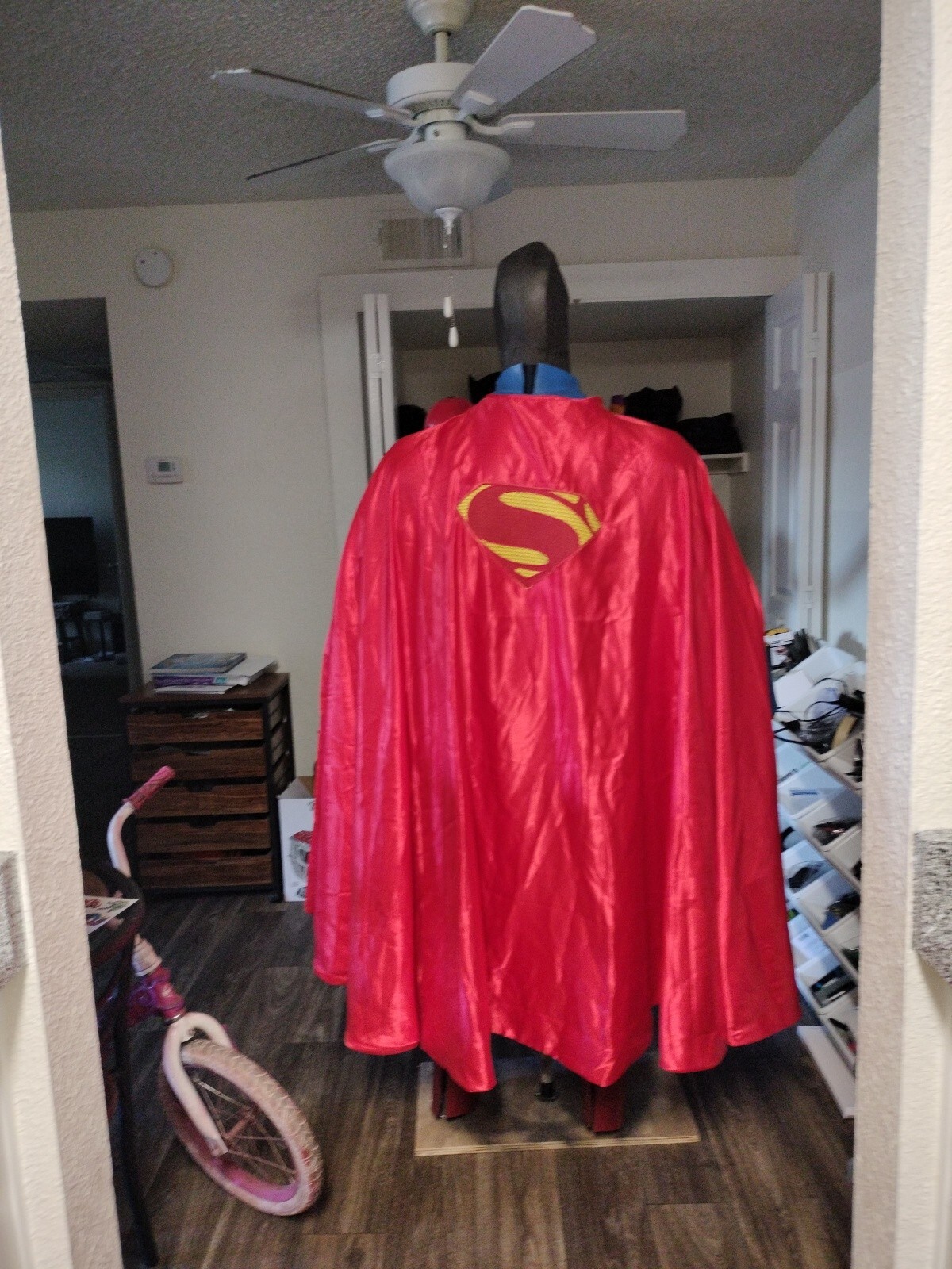 Superman Costume Adult Male Cosplay Muscle Suit EVA Foam Armor for Halloween 