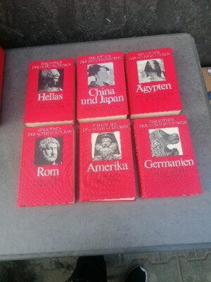 6 Bücher Buch Bibliothek Der Alten Kulturen Buch Ägypten Rom Kultur Nack Wägner