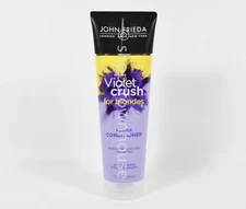 John Frieda VIOLET CRUSH for Blondes Purple Conditioner Restores Blonde 8.3 Oz