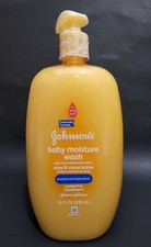 Johnson's Baby Moisture Wash Shea and Cocoa Butter w/ Baby Lotion 28 oz.