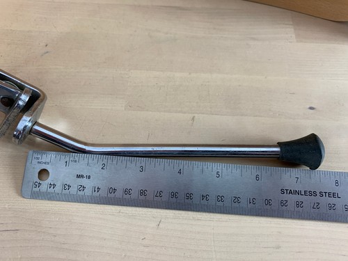 PREMIER 50s 60s Vtg Hoop Clamp-On Bass Drum SPUR LEG Part England Stage Left - Picture 5 of 6
