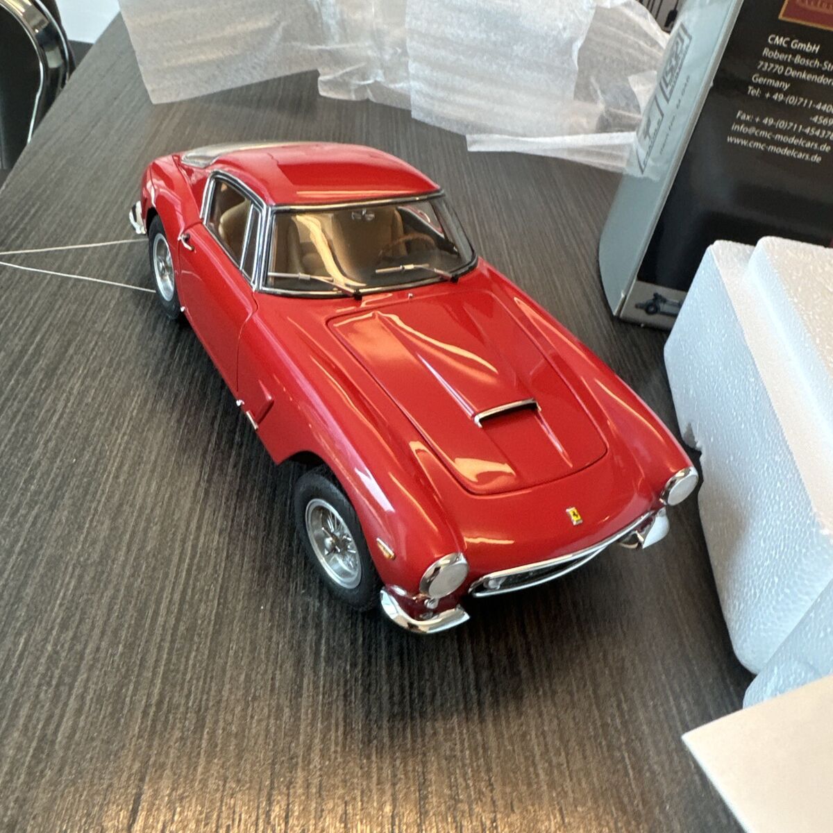 1:18 CMC Ferrari 250 GT Berlinetta SWB 1961 Red M-046 RARE 1:18 CMC Ferrari 250 GT Berlinetta SWB 1961 Red M-046 RARE