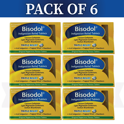 Bisodol Indigestion Relief Tablets - 100 Tablets Fast Relief To Trapped Wind, Acid Indigestion - View #6
