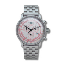 Zeppelin 8680-2 Herrenuhr Quarz Chronograph mit Edelstahlband