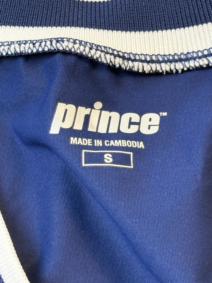Prince Mujer Moda V Camiseta sin Mangas Azul Marino Tenis Camisa Talla Pequeña Nueva (Artículo 255) Foto 3 de 4