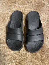 OOFOS Recovery Slide, Black - Women 11 Men 9 Excellent