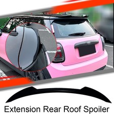 Heckspoiler Dachspoiler Für Mini Cooper F55 F56 Standard 2014-2020 Glänz Schwarz