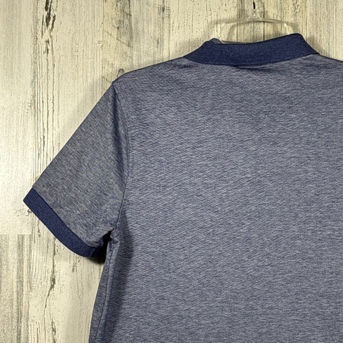Polo Charles Tyrwhitt blu camicia uomo media 100% cotone Jermyn Street London - Foto 5 di 13