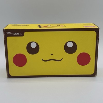 BOX ONLY Pikachu Nintendo 2DS XL, Pokemon Limited Edition,  See Pictures