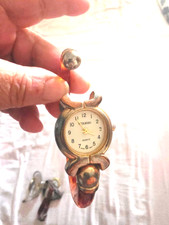 vintage santa rosa quartz bangle watch