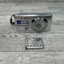 Olympus Stylus 760 7.1MP Digital Point  Shoot Camera Tested  Works No Charger