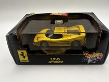 Hot Wheels Collectibles Ferrari 1995 f50 1:43 Scale Diecast Yellow NIB