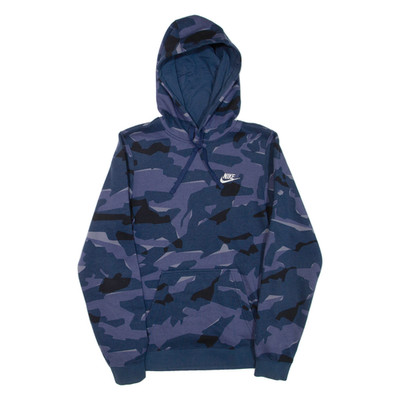 Nike Hoodie Herren Blau XS