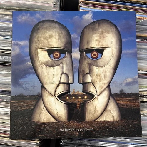 PINK FLOYD - The Division Bell 1994 BLUE VINYL LP Album ULTRASONIC CLEANED NM