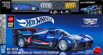 WB  Mattel Brick Shop - Hot Wheels Speed Series Building Set: Cadillac